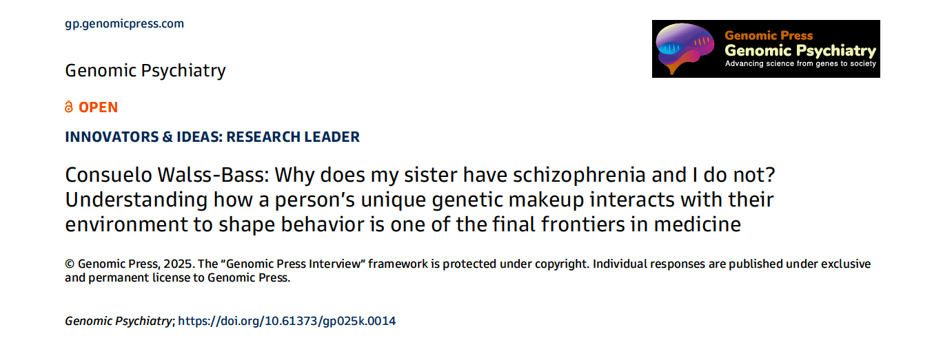 Genomic Psychiatry Interview