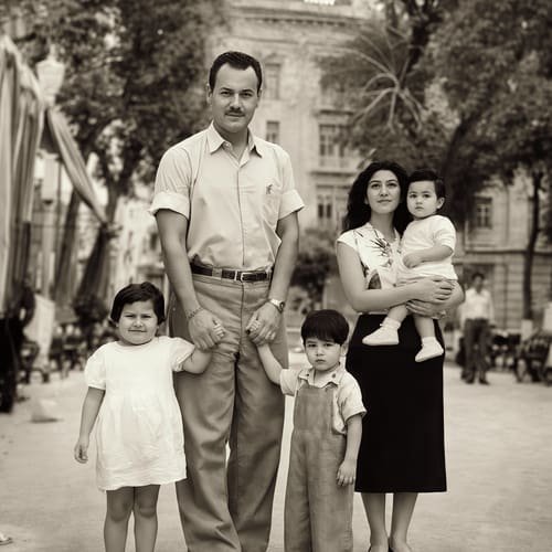 La famiglia Walss-Bass, i primi anni