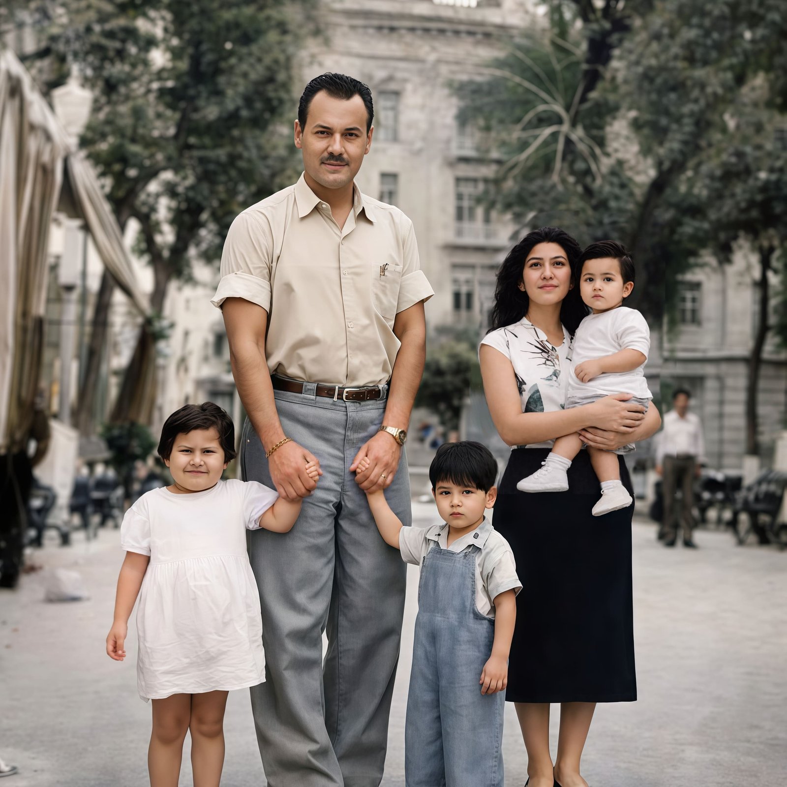 Walss-Bass家、若き日々